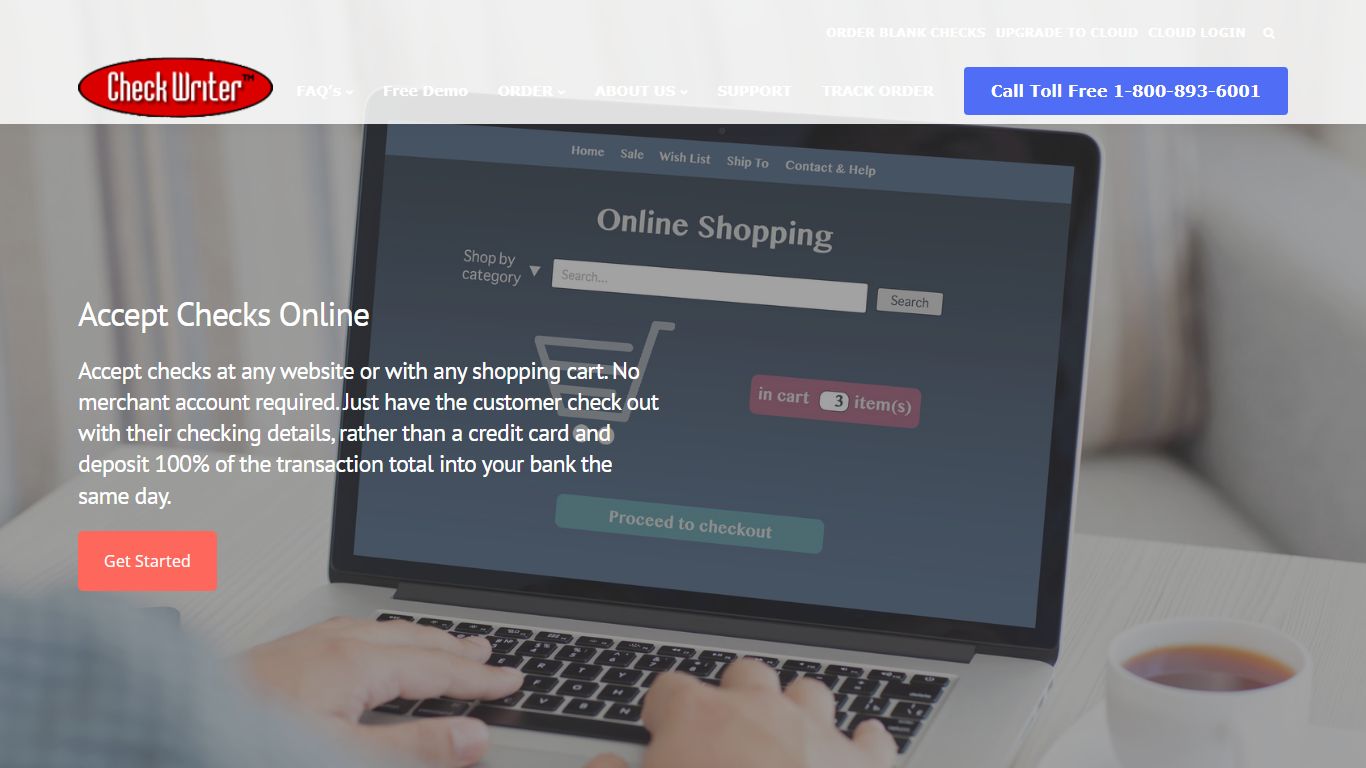 Take Checks Online – CheckWriter™ Software Official Website