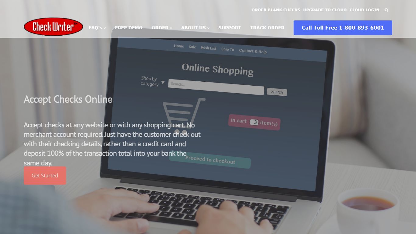 Take Checks Online – CheckWriter™ Software Official Website